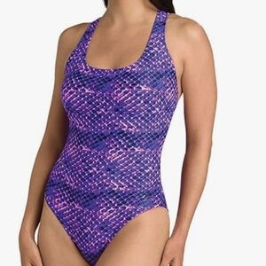 Speedo Ultra back One Piece Swimsuit Size 6